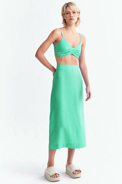 SAIA MIDI GREEN